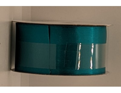 Ribbon, Satin, 1.5 inch wide - Dark Turquoise